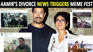 Aamir Khan's divorce with wife of 15 years Kiran Rao triggers massive meme fest on Twitter