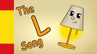 Learn Spanish alphabet- Letter L Song- ABC Songs for kids