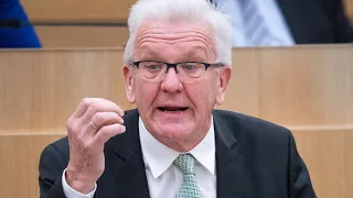 Kretschmann eröffnet Landtagswahlkampf: „Klimawandel lässt sich nicht wegimpfen"