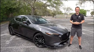 Is the 2023 Mazda 3 Turbo a BETTER sport hatchback to BUY than a VW GTI?