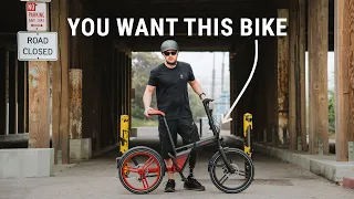 HonBike HF01 // The Chain-Free Foldable eBike of the Future