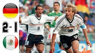 Germany 2 x 1 Mexico (Kinsman, Matthäus) ●World Cup 1998 Extended Goals & Highlights HD 1080