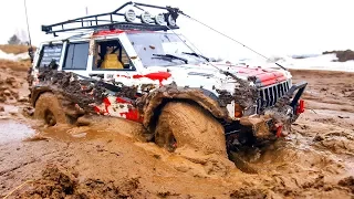 RC Cars Extreme Mud OFF Road Spring – Axial SCX10 ii   Jeep Cherokee, Hummer H2 — Extreme Pictures
