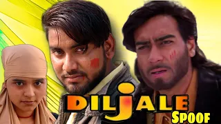 Diljale (1996) | Movie Spoof | Shaka diloughe | Ajay Devgan | Amrish Puri | Ankit Pal official | APO