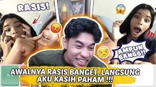 Ketemu Orang Yang Rasis Ke Aku ?!! Langsung KAGET KETAKUTANNN ‼️ - OmeTV Internasional