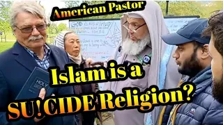 American Pastor Says: Islam is a SU!C!DE Religion? Shaikh Ibni Hazim  Speaker's corner