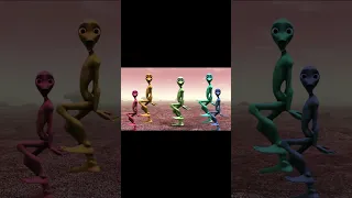 Dame Tu Cosita | Funny Alien4 Dancing Animation | Green Alien Animation #shorts #dametucosita