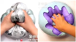Most Relaxing and Satisfying Slime Videos #52 // Fast Version // Slime ASMR //