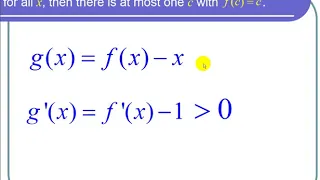 The Proof of the Fixed Point Theorem