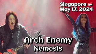 Arch Enemy - Nemesis @SCAPE, Singapore 🇸🇬  May 17, 2024 LIVE HDR 4K