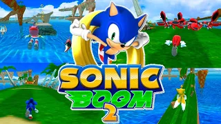 Sonic Boom 2 - All Characters - Walkthrough - Fan Game