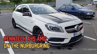 Mercedes-Benz A45 AMG by Renntech on the Nürburgring