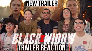 BLACK WIDOW NEW TRAILER REACTION! | MaJeliv Reactions || origin of Natasha’s Super Power: ‘Family’