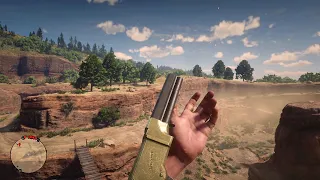 RDR2 - Animation of Reloading all weapons in slow motion