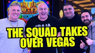 WORLD'S GREATEST SLOT PLAYERS TAKE ON VEGAS! @VegasMatt @NGSlot  @TheRealBizzok