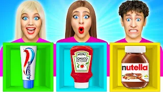 Choose The Right Sauce | Last to Stop Eating Wins! Weird Food Combinations by Multi DO