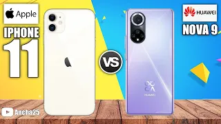 Iphone 11 vs Huawei Nova 9 4g | Ancha25 Latest Cellphone | Compare