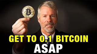 You NEED To Get To Just .1 Bitcoin (BTC) - It Will Change Your Life - Michael Saylor 2024 Prediction