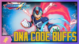 X 5* DNA Code Buffs Showcase - Mega Man X DiVE