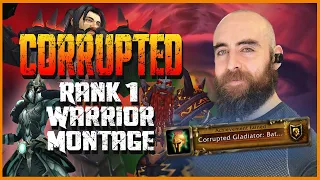 CORRUPTED: Rank 1 Warrior PvP Montage - World of Warcraft: Battle for Azeroth (Season 4)