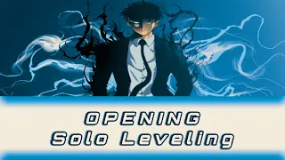 【OPENING】Solo Leveling Full【LEveL - Sawano Hiroyuki】Lyrics!