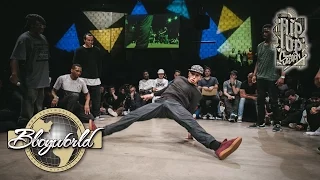 Total Feeling Crew vs Legiteam Obstruxion // .BBoy World // 3on3 EIGHT-FINAL | HIP OPSESSION 2015