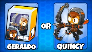 Is this QUINCY or GERALDO!? (BTD 6 Zoomed in Tower Quiz)