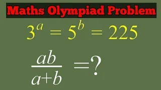 A Nice Exponential System | Math Olympiad Question | Trick