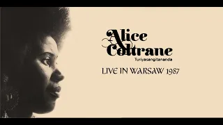 Alice Coltrane live in Poland warswaw 1987 Lonnies Lamnet /Harp solo