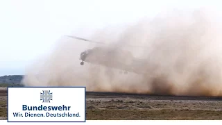Blindflug im Nebel: Hubschrauber-Piloten der Bundeswehr trainieren bei den NATO DVE Trials