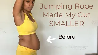 I Gained Weight…So I JUMPED ROPE for 30 MINUTES for 2 Weeks| Before and After Results| Tips included