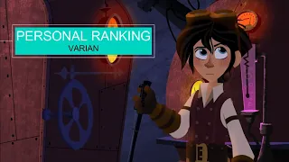 Personal Ranking: Varian (42 voices) | Tangled: The Series