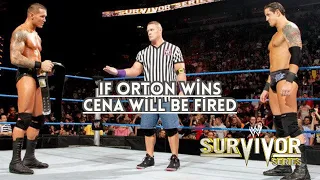 Highlights: Randy Orton vs Wade Barrett  ref.John Cena WWE Title -  Survivor Series 2010