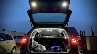 VW Golf MK7 (5G) additional trunk light demo