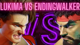 SF6 CB 🔥 EndingWalker (Ryu) vs Lukima (Luke) 🔥 Street Fighter 6