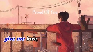 PROUD OF YOU || KARAOKE