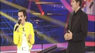 Angy imita a Freddie Mercury en la semifinal de 'Tu cara me suena'