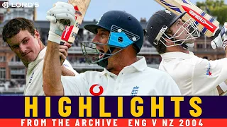 Strauss' Amazing Debut, Nasser's Farewell & Cairns' Record! | Classic Match | Eng v NZ 2004 | Lord's