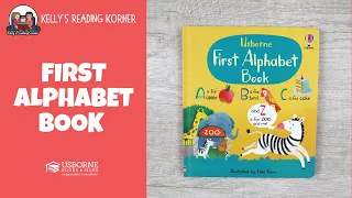 First Alphabet Book | Spring 2022 New Title | Usborne Books & More [Books for Babies & Toddlers]