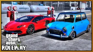 GTA 5 Roleplay - Drag VTEC Mini Cooper 'DESTROYS' Lamborghini SVJ | RedlineRP #705