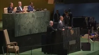 Obama speaks at United Nations