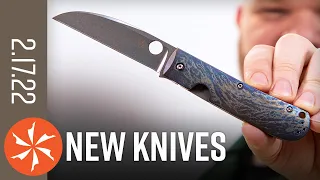 New Knives for the Week of February 17th, 2022 Just In at KnifeCenter.com