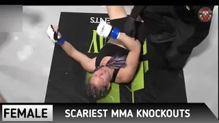 Scariest female MMA knockouts