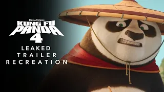 Kung Fu Panda 4 || Leaked Trailer #1 Recreation