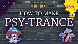 How to make PSY-TRANCE like KOVA, VINI VICI, BLiSS,..in FLstudio | FREE FLP