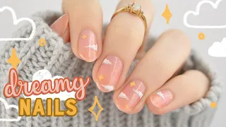 *✧･ﾟMinimalistic Dreamy Cloud Nail Art 2023 ･ﾟ✧*