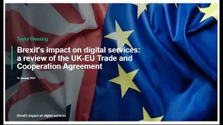 Brexit's impact on digital services: a review of the UK-EU Trade and Cooperation Agreement