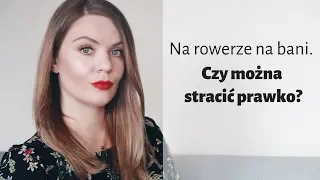 Jazda na rowerze na bani. Czy można stracić prawo jazdy?