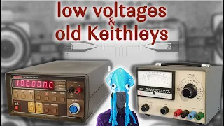 Measuring low voltages with old Keithleys