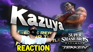 Tekken Player Reacts To Kazuya in Smash Bros. Ultimate